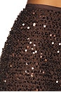 view 6 of 6 Everly Mini Skirt in Chestnut
