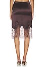 view 4 of 7 FALDA MIDI LUCIA  in Espresso