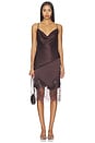 view 5 of 7 FALDA MIDI LUCIA  in Espresso