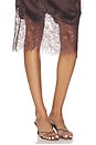 view 6 of 7 FALDA MIDI LUCIA  in Espresso