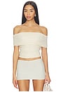 view 1 of 4 Mira Off Shoulder Top in Ivory