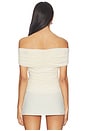 view 3 of 4 Mira Off Shoulder Top in Ivory