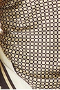 view 5 of 5 Tyler Silk Scarf Top in Bone,choc & Sand