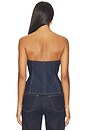 view 4 of 4 Rita Strapless Bustier in Deep Indigo