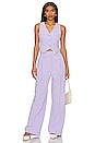 view 4 of 4 Irena Tailored Fitted Vest in Lavender
