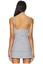 view 3 of 4 Asher Tailored Top in Smoke Grey
