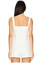 view 3 of 4 Maiori Square Neck Top in Ivory