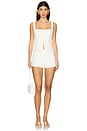 view 4 of 4 Maiori Square Neck Top in Ivory