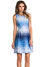 view 1 of 6 Helena Ombre Tweed Dress in Denim Multi