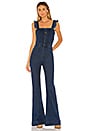 view 2 of 4 Rhea Ruffle Jumpsuit in Blue Note