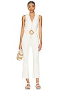 view 1 of 3 Jacksonville Cropped Jumpsuit in Pearly White