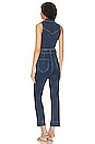 view 3 of 3 Jacksonville Cropped Jumpsuit in Lunar Blue