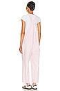 view 3 of 3 Marfa Overalls in Soft Pink Denim