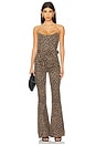 view 1 of 3 Santa Fe Jumpsuit in Leopard Latte