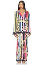 view 1 of 4 Classic Pj Set in Tiger Dreams Silky
