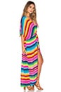 view 2 of 3 VESTIDO GET TWISTED in Serape Party Cloud