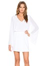 view 1 of 4 Runaway Mini Dress in White Chiffon