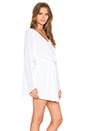 view 2 of 4 Runaway Mini Dress in White Chiffon