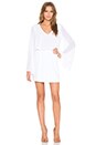 view 4 of 4 Runaway Mini Dress in White Chiffon