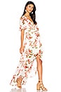 view 1 of 3 Marianne Wrap Dress in Rosie Posie