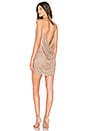 view 4 of 4 ROBE KAIA in Liquid Mesh Rose Gold