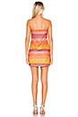 view 3 of 4 Clarissa Dress in Fiesta Sunset Stripe