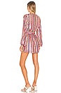view 3 of 4 Wear Me Out Mini Dress in Disco Rainbow Stripe