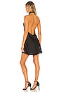 view 3 of 3 Jasmine Halter Mini Dress in Black