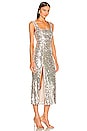 view 2 of 4 Eden Midi Dress in Platinum Party Sequins
