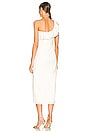 view 3 of 3 Florentine Midi Dress in White Stretch