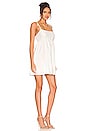 view 2 of 3 Gretchen Mini Dress in White Linen