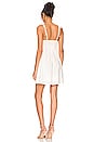 view 3 of 3 Gretchen Mini Dress in White Linen