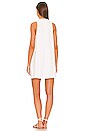 view 3 of 3 Shirley Shift Dress in White Linen