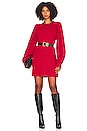 view 1 of 4 Dixon Sweater Dress in Red
