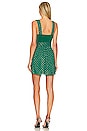 view 3 of 4 Twilight Mini Dress in Emerald Beading