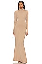 view 1 of 4 All Out Dress in Taupe Rhinestone