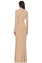 view 3 of 4 All Out Dress in Taupe Rhinestone
