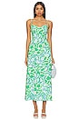 view 1 of 3 Allegra Midi Dress in Spring Tiffany Floral