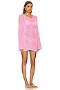 view 2 of 3 Paula Pullover Coverup in Bubblegum Pink