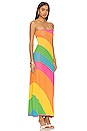 view 2 of 3 Island Nights Tube Dress in Salty Rainbow Stripe