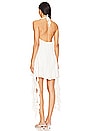 view 3 of 3 Ramona Ruffle Dress in White