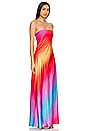 view 2 of 3 Taylor Tube Maxi Dress in Sunset Ombre