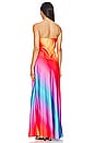 view 3 of 3 Taylor Tube Maxi Dress in Sunset Ombre