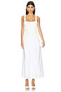 view 1 of 4 Bradshaw Maxi Dress in Rosette Mesh White