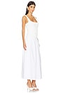 view 2 of 4 ROBE MAXI BRADSHAW in Rosette Mesh White