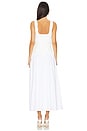 view 3 of 4 ROBE MAXI BRADSHAW in Rosette Mesh White