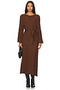 view 1 of 3 Barb Sweater Dress in Chocolate