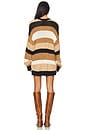 view 3 of 3 Timothy Tunic Sweater in Neutral Multi Stripe