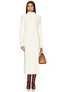 view 1 of 3 ROBE MI-LONGUE MONTREAL in Cream Cable Knit