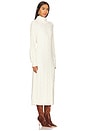 view 2 of 3 ROBE MI-LONGUE MONTREAL in Cream Cable Knit